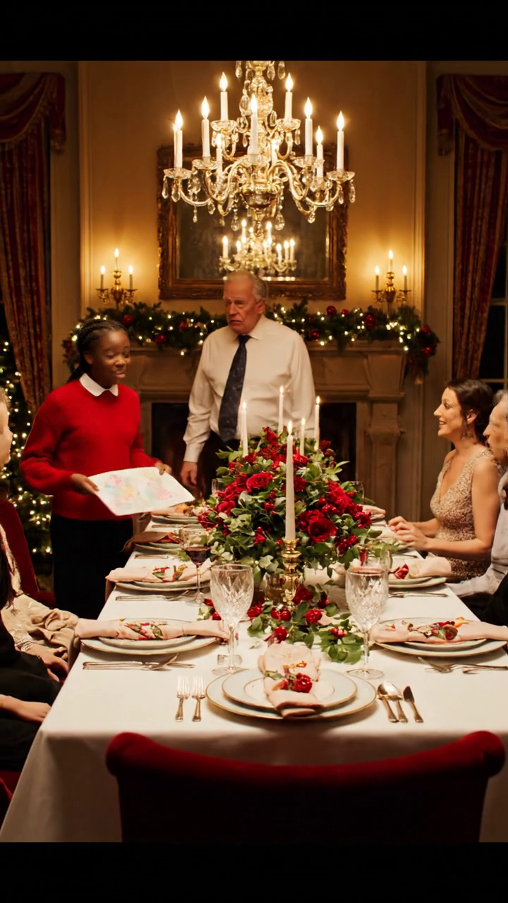 Mon père a poussé ma fille de 10 ans à la table de Noël. Ce siège est pour mon vrai petit-fils. Elle a frappé le sol devant toute la famille, mais tout le monde est resté silencieux. Je ne l'ai pas fait. J'ai dit 4 mots. Ma mère lui a fait un verre. Nouvelles
