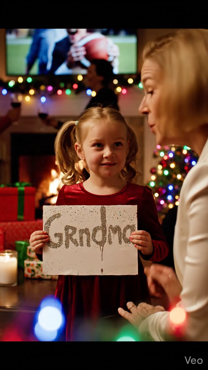 La nuit de Noël dans notre maison de banlieue, ma belle-mère regardait ma fille de 6 ans et disait froidement qu'elle n'avait pas pu l'appeler Grand-mère, juste après avoir critiqué le cadeau fait à la main que ma fille avait fait avec fierté. Je n'avais même pas pris mon souffle avant que mon fils de 8 ans ne saute, rende le cadeau, et dit une phrase qui a fait que tout le salon est mort silencieux. Puis mon mari a ouvert son ordinateur, et tout s'est retourné. Nouvelles