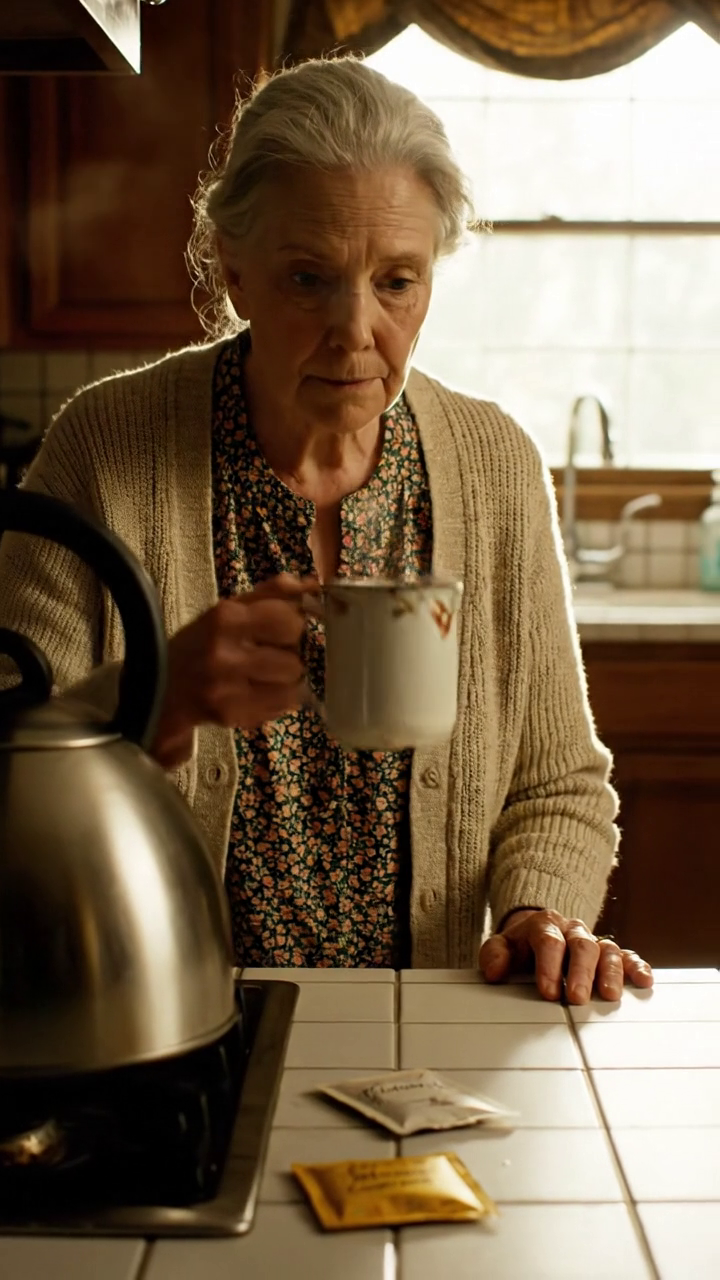 Quand mon petit-fils a enfin ouvert sa bouche, son premier murmure à ma table de cuisine a transformé une semaine normale de baby-sitting dans notre quartier américain tranquille en les sept jours les plus terrifiants de ma vie.