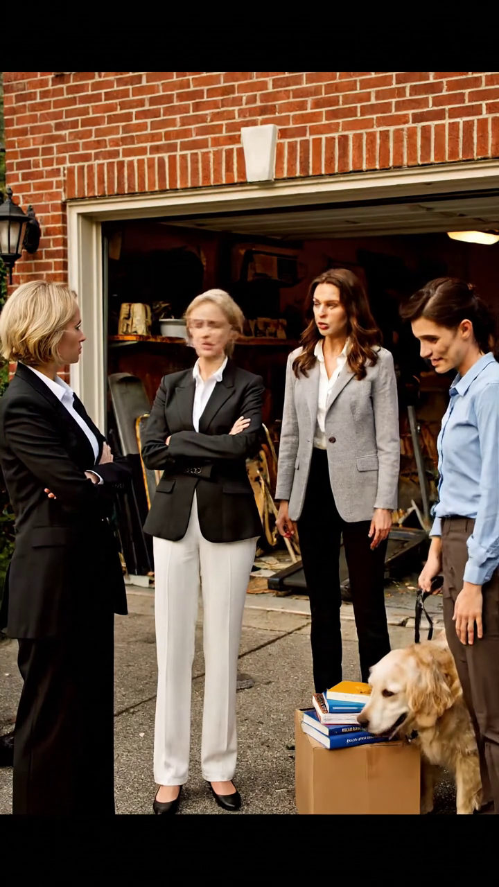 Alors que mon mari était loin d'un long voyage d'affaires, ma mère en droit a jeté tous mes membres hors de la maison. Le garçon a besoin d'espace pour son chien, donc vous allez dormir dans le garage, Elle a dit froidement. Je ne l'ai pas fait. Je viens de téléphoner. Trente minutes plus tard, un VUS de luxe noir m'a emmené au Penthouse de l'autre côté de la rue. Rois
