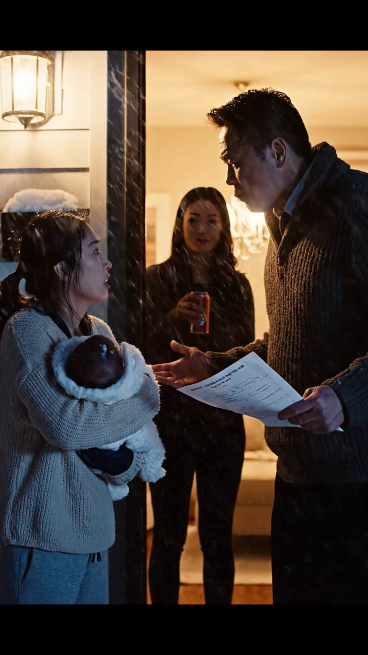 À cause de ma soeur, papa m'a jetée avec mon bébé de 3 jours dans une tempête de neige. Ils ne savaient pas que j'avais hérité de 2,3 milliards de dollars de mon grand-père... seulement 24 heures plus tard, je les ai fait s'effondrer. Nouvelles