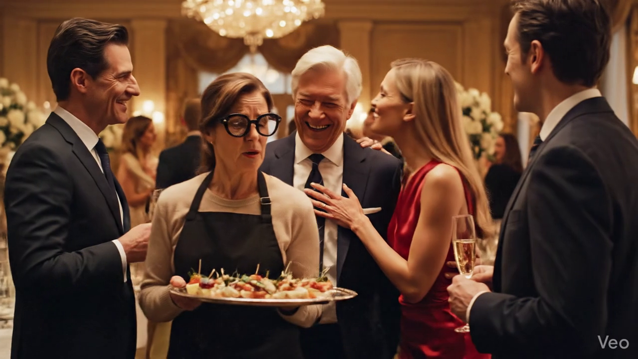 Je me suis montrée comme serveuse à mon mari. Il a dit que les conjoints étaient invités. Mais j'ai entendu une collegue dire qu'il parle constamment de sa femme ! Ce que j'ai appris ensuite... a tout changé. Nouvelles