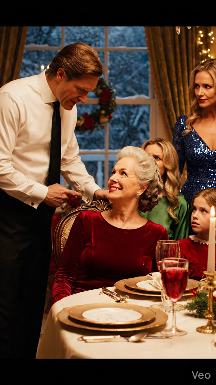 Mon fils m'a arrêté à la table de Noël 