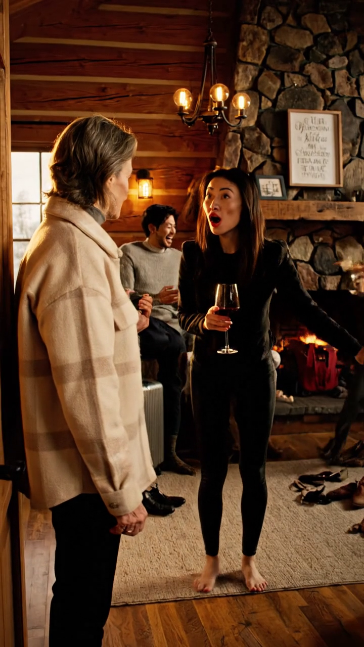 Je suis allé me reposer dans ma maison de montagne du Montana, et j'ai trouvé ma belle-fille, ses parents et ses cousins qui y vivaient. Elle a crié, sortir, je me suis assise et j'ai vu son monde s'effondrer. Nouvelles