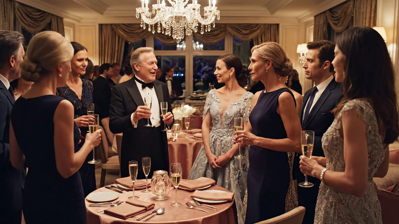 Ils m'ont envoyé à la cuisine à la fête de mon fils. J'étais propriétaire de l'hôtel. Je suis resté silencieux et attendu. J'ai construit un Empire Dollar en laissant les gens me montrer qui ils sont...