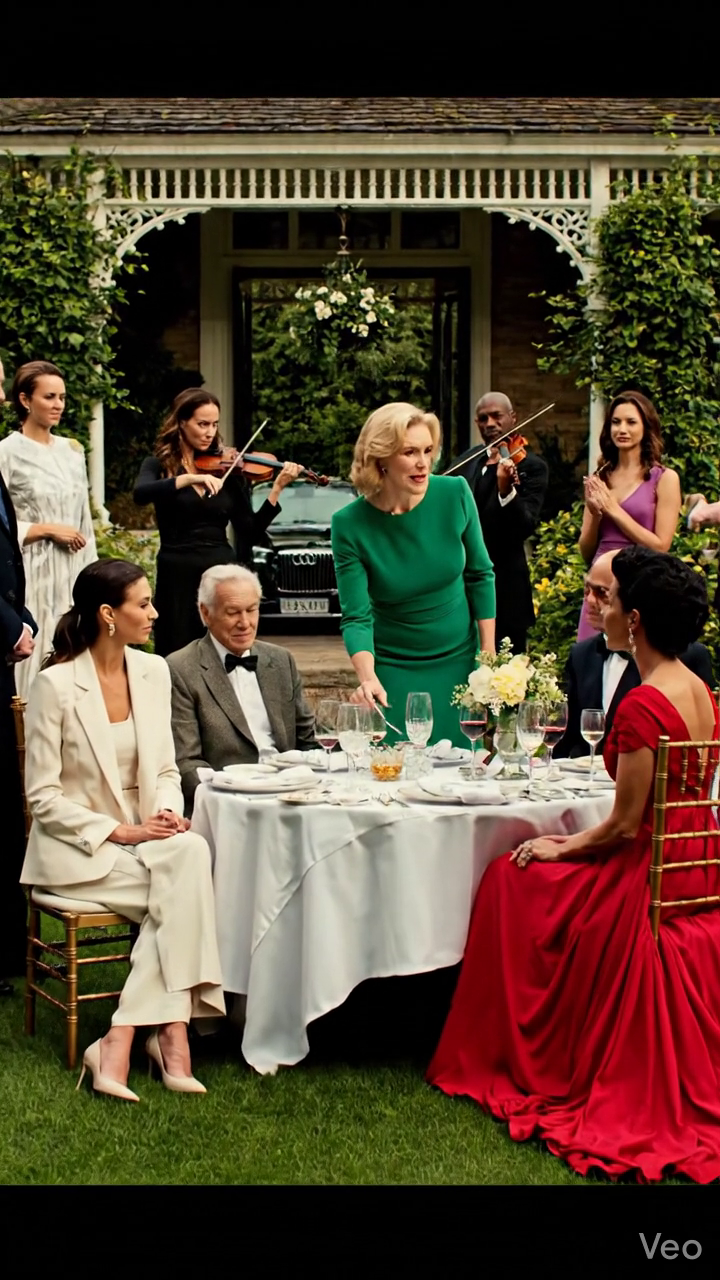 J'ai invité toute la famille à dîner pour parler de mon testament. Ma belle-fille souriait d'une manière étrangement forcée. De nulle part, mon petit-fils m'a serré et chuchoté, Grand-mère, maman a mis son collier en diamant dans votre sac. J'ai gelé, mes mains et mes pieds ont refroidi. Pendant que personne ne faisait attention, j'ai discrètement glissé le collier dans ma fille dans le sac de la loi. Dix minutes plus tard... Nouvelles