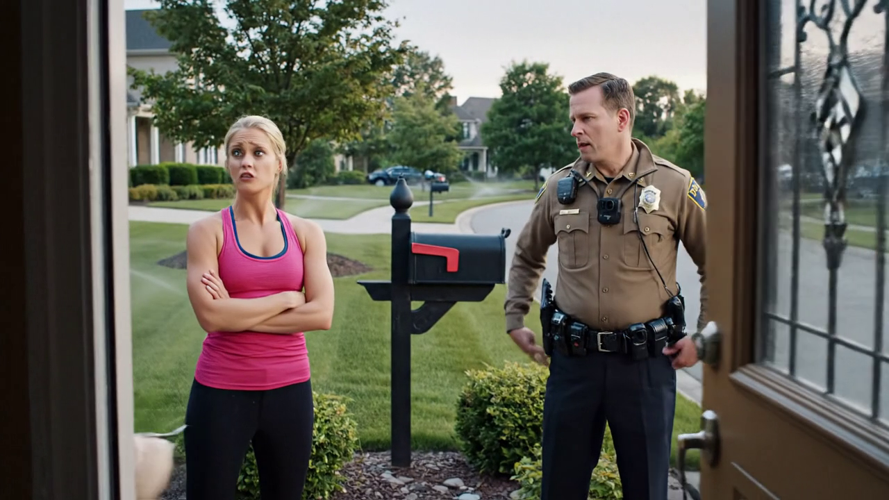 À 6 h 30, un shérif adjoint a frappé à ma porte en tenant un ordre de saisie avec mon nom dessus. De l'autre côté de la rue, ma fille et son mari ont regardé comme un spectacle. Elle a crié, tu devrais signer ces papiers plus tôt. Il a ajouté : Je n'ai pas élevé ma voix. J'ai juste souri et posé une question au député et son expression a changé. Nouvelles
