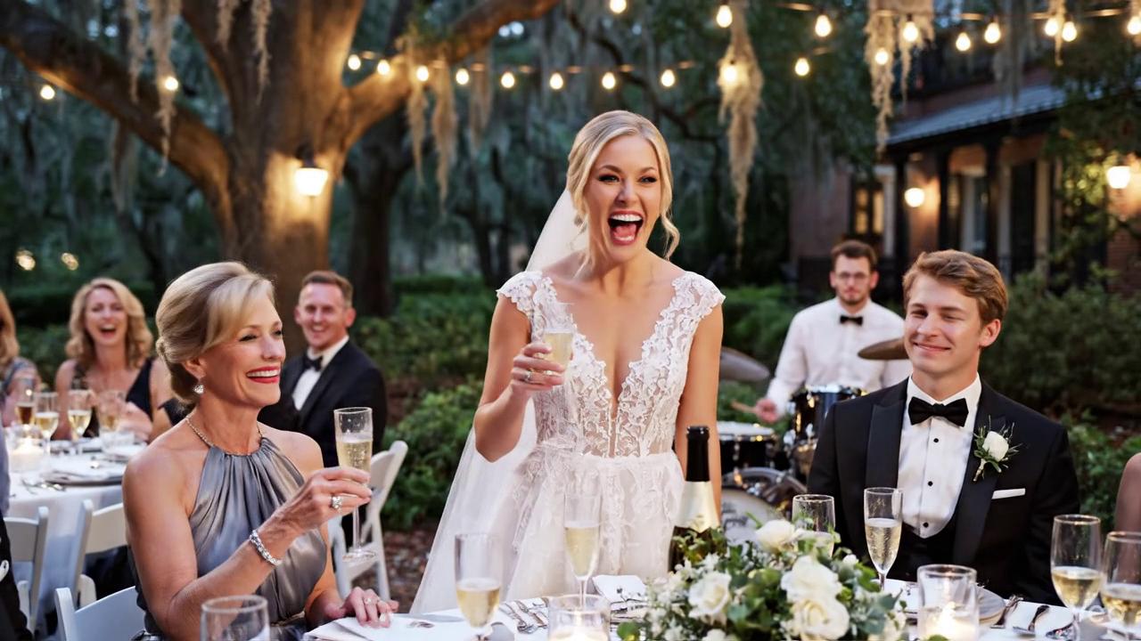 Au mariage de ma fille, elle a soulevé son verre et a dit, Ici à la famille et à ma mère, Evelyn Marlowe, qui pense toujours qu'elle peut « s'occuper » de tous les détails. Un peu de gens ont gâché. J'ai levé mon verre, sourié, et dit, - À la mariée... qui vient de donner les décisions restantes retour au couple. Les Chuckles n'ont pas duré longtemps. Nouvelles
