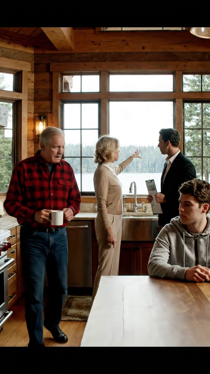 Quand je me suis remarié à 64 ans, je n'ai jamais dit à ma nouvelle femme et à son fils que le lodge du bord du lac à Washington où nous vivions était en fait à moi, j'ai seulement dit que j'étais l'homme d'entretien, et exactement 72 heures après le mariage, elle est entrée dans la cuisine avec un agent immobilier et puis... Nouvelles