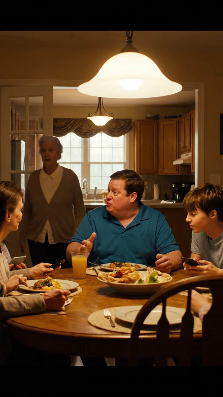 Je dînais en famille quand mon beau-fils criait :