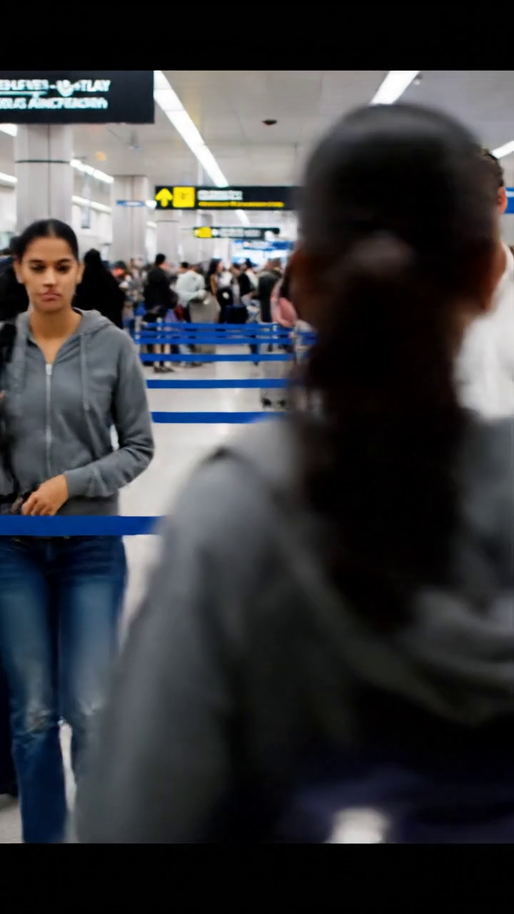 Il m'a envoyé à l'économie alors je n'ai rien dit et mis mon identité sur le scanner. L'écran Paused... et son sourire n'a pas tenu. Nouvelles