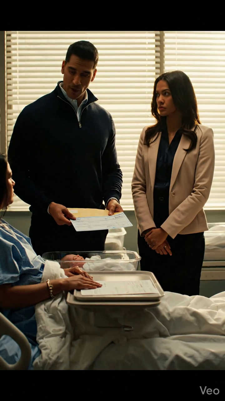 Trois jours après avoir donné naissance à des jumeaux, mon mari est entré dans ma chambre d'hôpital avec la femme qu'il avait vue et une pile de papiers de divorce. Puis il a glissé une offre de 3 millions de dollars sur le plateau du lit et a dit, 