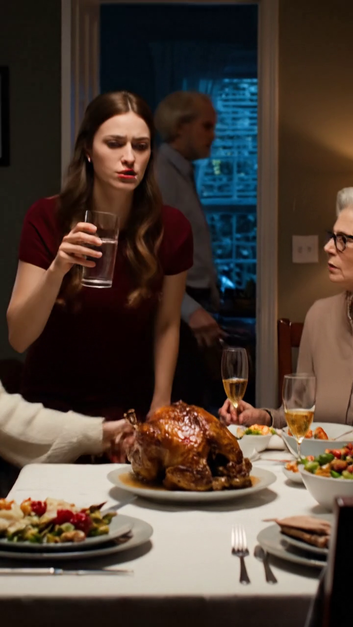 Dans une banlieue tranquille dîner de Thanksgiving, ma soeur a dit à voix haute, 