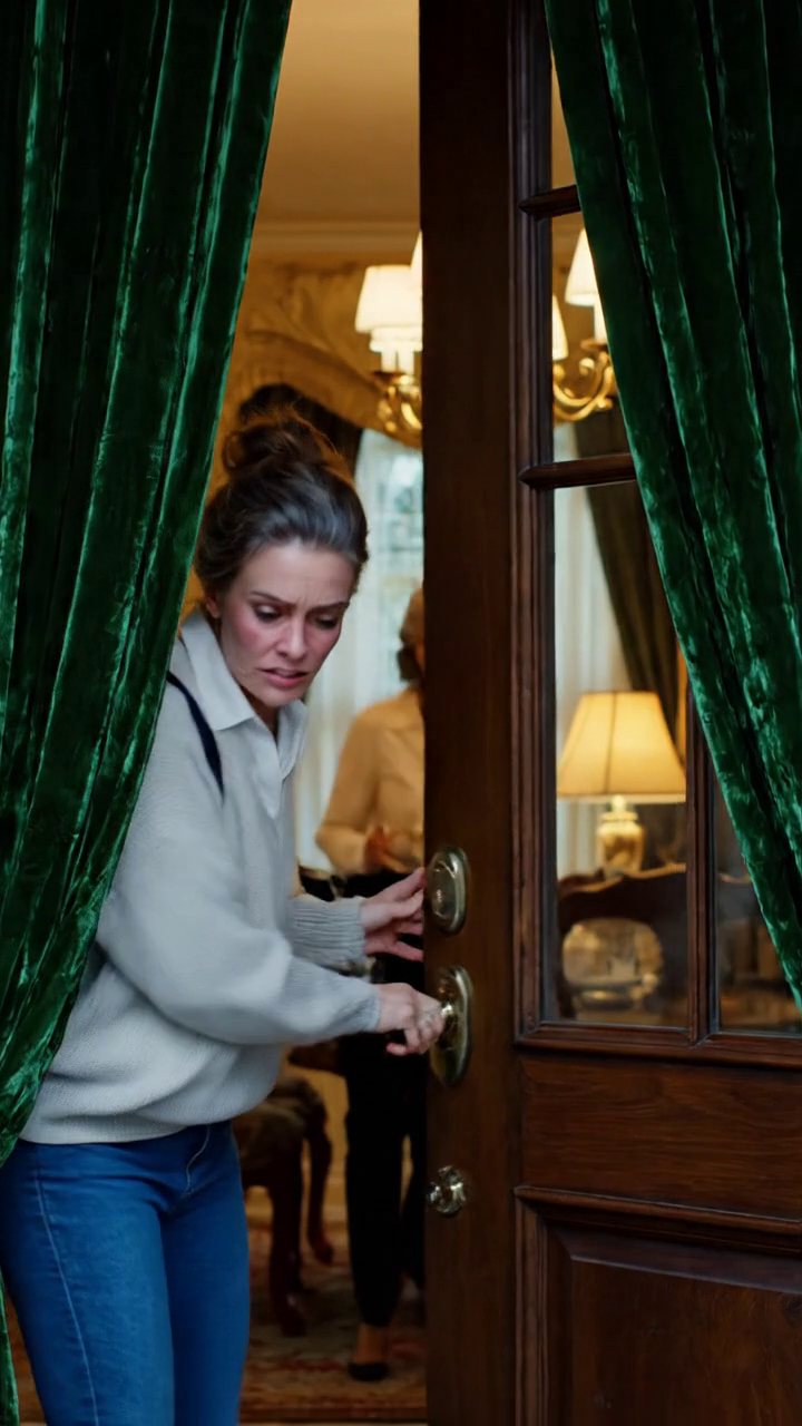 Un lundi matin froid, ma clé ne tournerait pas, et à travers les nouveaux rideaux de velours, j'ai vu ma belle-mère en train de siroter du thé de ma porcelaine de mariage, elle m'a regardée et a dit, 