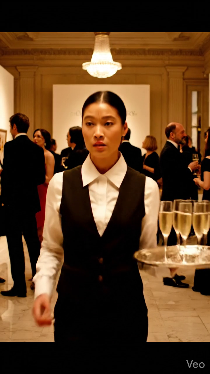 Trois ans de restauration m'ont appris à devenir invisible parmi les riches, mais lors d'une soirée d'ouverture à l'intérieur d'une galerie haut de gamme, j'ai eu froid quand j'ai vu une peinture que j'ai faite à six pendaisons avec une étiquette de prix de 150 000 $ la seconde que j'ai dit, Monsieur, cette pièce est à moi, Le propriétaire a juste ri et appelé la sécurité, ne jamais réaliser le secret derrière le cadre était la seule chose qui pouvait tourner chaque oeil dans la pièce Nouvelles