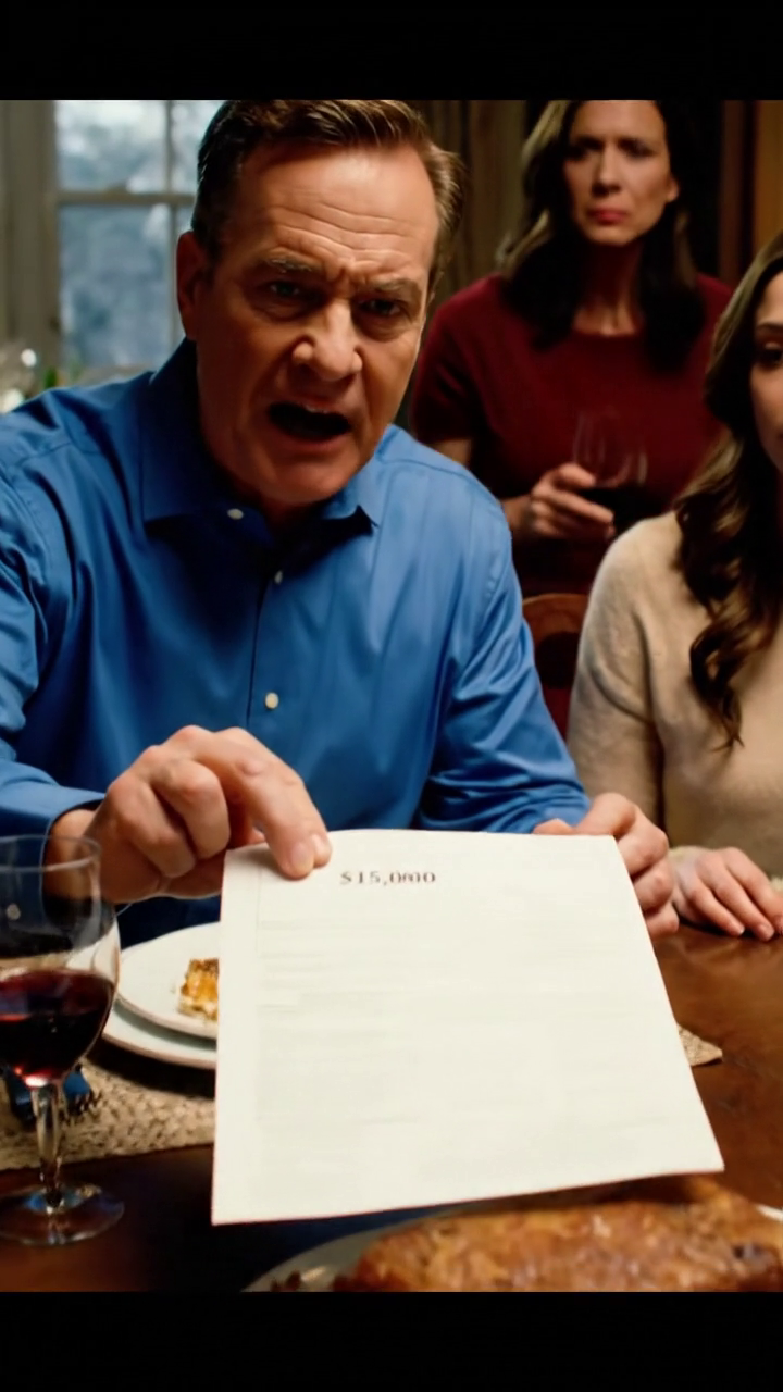 Mon père a giflé une facture de loyer de 15 000 $ à côté du pain de viande, ma mère a ajouté 13 % d'intérêt mensuel, comme un vrai propriétaire, , , ma sœur a ri et m'a enregistré de l'autre côté de la table, et je suis sorti avec un sac de duffel et nulle part pour aller puis une semaine plus tard mon téléphone a allumé à 1 30 a.m. parce que quelque chose était venu dans le courrier et soudain personne dans cette maison ne riait plus. Nouvelles