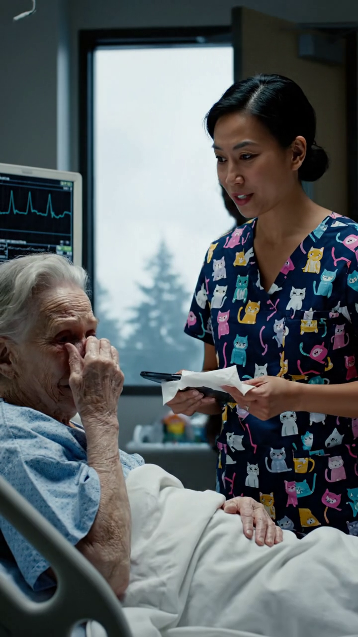 Je me suis réveillé après ma procédure seule. L'infirmière a dit : « Vos enfants sont partis, ils ont dit que les frais de stationnement s'ajoutaient. Soudain, un grand homme en costume est entré et m'a tenu la main. Vous ne vous souvenez pas de moi, mais vous avez payé pour mon déjeuner tous les jours en 3e année.' Il n'était pas juste un visiteur. Il était le propriétaire de l'hôpital... ce qu'il a fait ensuite... tout a changé ! Nouvelles