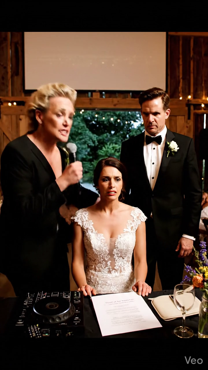 À mon mariage, mes parents portaient des vêtements noirs de deuil. Maman a pris le micro 