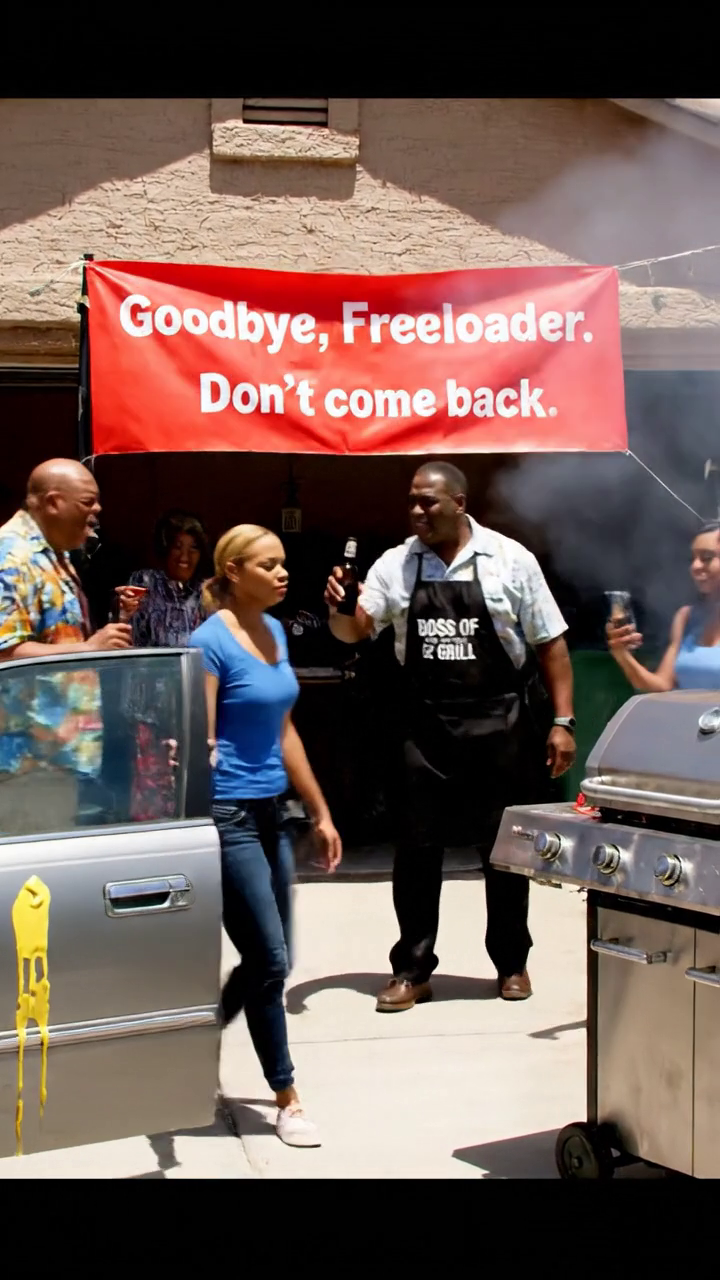 Mon père a fait une fête pour me faire sortir deux semaines plus tard.