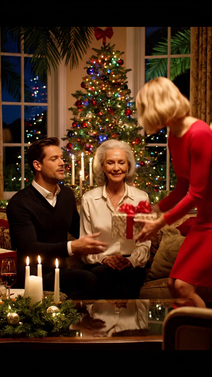 La veille de Noël À Naples, j'ai donné à mon fils une BMW et sa femme une quête de designer. Puis Il a dit, Nous n'avons rien apporté pour vous. J'ai fait une tête et mis une enveloppe sur la table. Nouvelles