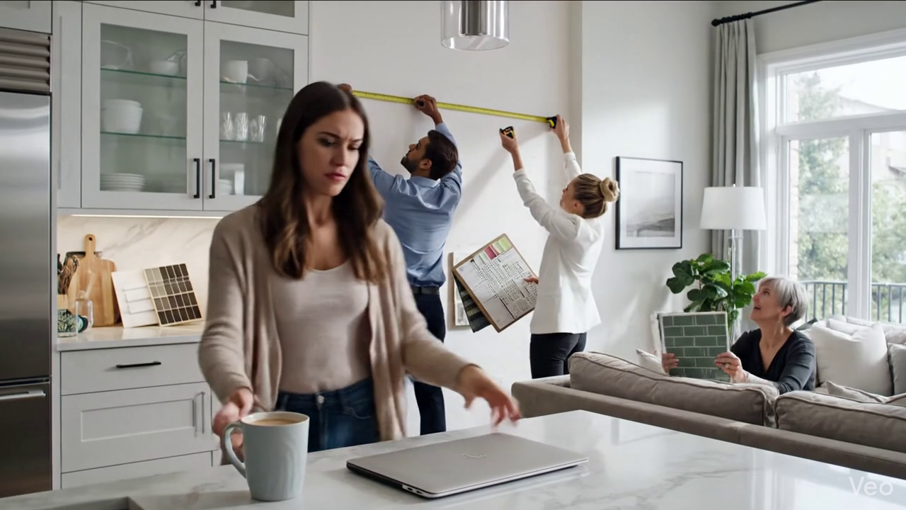 Tandis que la planification du mariage était en cours, ma sœur a déclaré ma maison de ville un cadeau de mariage, a apporté un concepteur pour mesurer tout, et puis un morceau de paperasse a envoyé tout en chute libre. Nouvelles