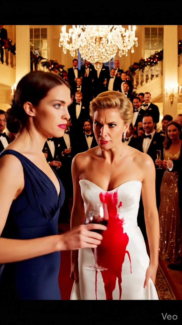 Au gala de Noël dans les Hamptons, le vin a accidentellement renversé sur la robe de ma sœur, elle m'a giflé devant 50 invités et a crié, Ma robe de 25 000 $ est ruinée ! ; mon père a même jeté la porte ouverte dans la neige et a dit froidement, - Excusez-vous à votre soeur, ou sortez d'ici. Je suis parti sans un mot... mais à 8 heures exactement le lendemain matin, toute ma famille a soudainement cessé de se sentir si calme.