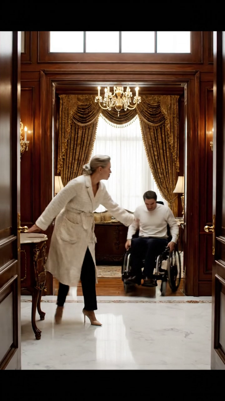 Je suis rentré à la maison tôt et j'ai entendu ma belle-fille dire à mon fils lié en fauteuil roulant,