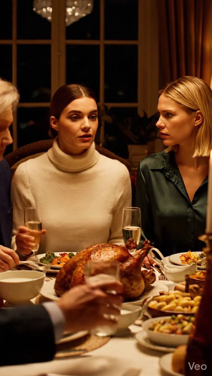 Dans une banlieue tranquille dîner de Thanksgiving, ma soeur a dit à voix haute, 