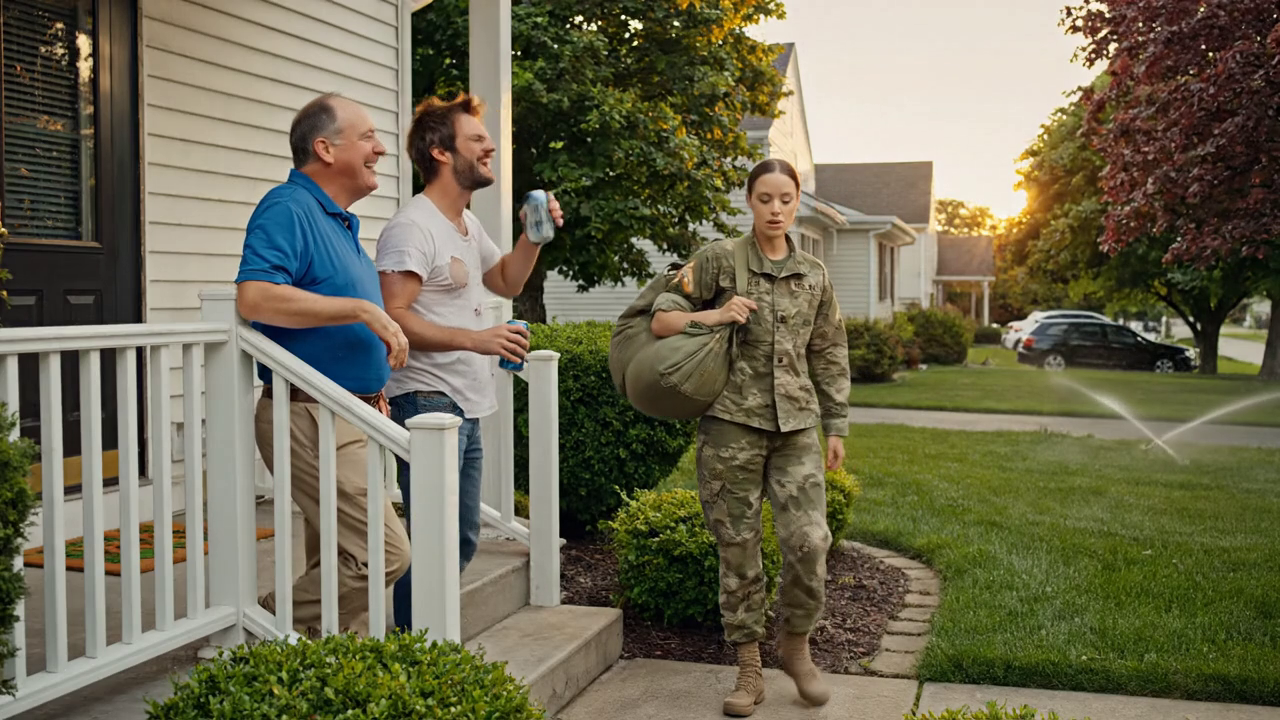 Pendant que j'étais stationné à Okinawa, mon père a vendu ma maison pour renflouer mon frère mort-né. Quand je suis rentré à la maison, ils se sont tenus sur le porche et ont ri. J'ai juste souri. Qu'est-ce qui est si drôle ? J'ai dit, parce que la maison que tu as vendue... était... Nouvelles