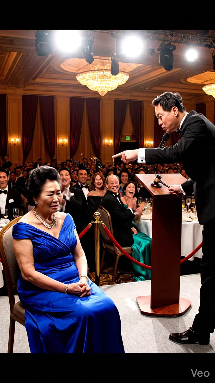 Mon fils m'a mis aux enchères pour 2 $ à son gala de charité, puis a plaisanté devant 300 invités, Qui veut ma mère ennuyeuse ? Je suis resté silencieux jusqu'à ce qu'un étranger à l'arrière se lève et me dise :