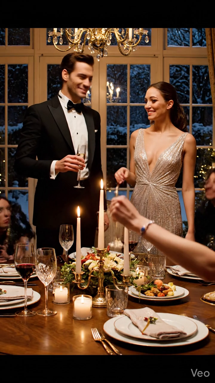 Au dîner de la nouvelle année, mon mari a déclaré ses fiançailles à sa maîtresse devant tout le monde. Elle était assise à côté de lui, portant le bracelet de ma mère. Il a prétendu que j'avais déjà signé les papiers du divorce, mais pas moi. Ils ont levé leurs lunettes pour célébrer leur amour pendant que je m'asseyais là, ignoré. J'ai simplement souri, j'ai sorti mon téléphone, puis j'ai fait quelque chose qui leur a fait souhaiter qu'ils n'aient jamais ri... Rois