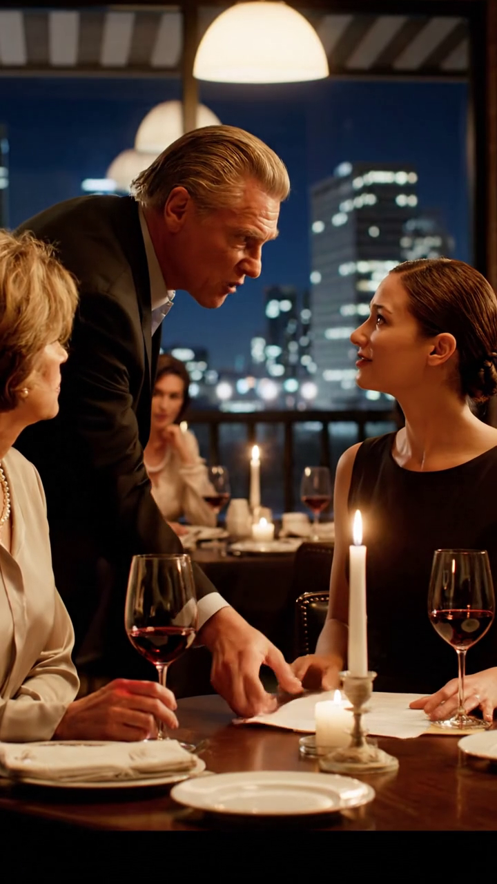 Mon père étranger est entré dans mon restaurant Austin, s'est assis à ma meilleure table, et a dit, 
