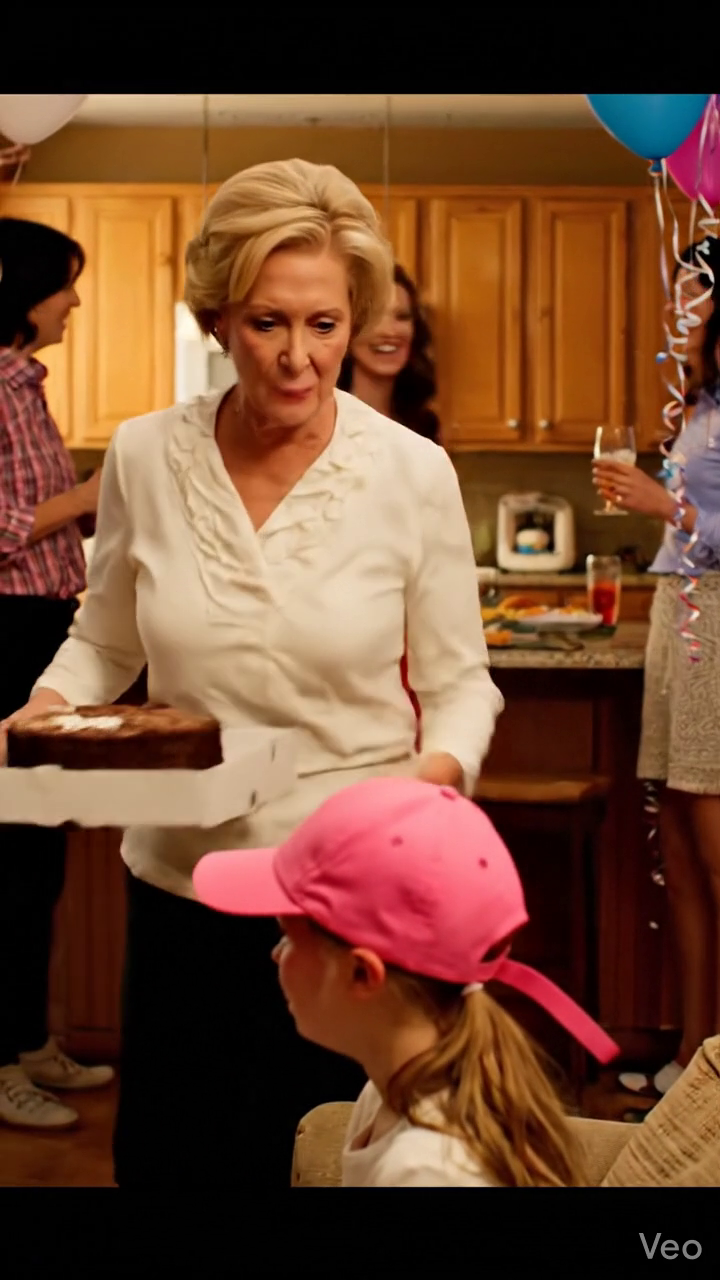 À une fête d'anniversaire de famille dans l'Ohio, j'ai eu froid quand j'ai vu ma petite-fille de six ans portant une casquette rose sur sa tête rasée, ma belle-fille a même levé son verre et a ri que c'était juste une blague, j'ai immédiatement pris l'enfant et je suis parti pendant que mon fils criait que j'exagérais, mais le lendemain matin, c'était lui qui se tenait à ma porte, sa voix tremblant alors qu'il me suppliait de ne pas prendre cette nouvelle News