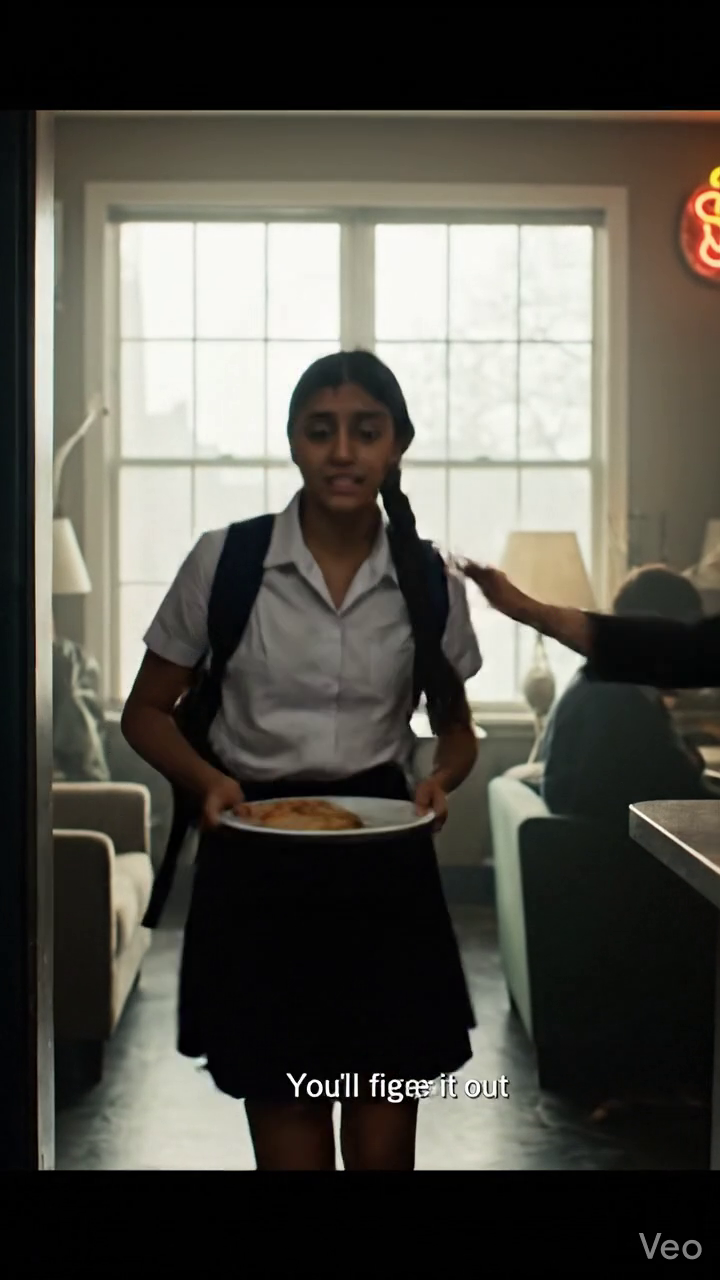 Quand j'avais 17 ans, ma famille a déplacé deux états sans me le dire, ils ont laissé une note qui disait, 