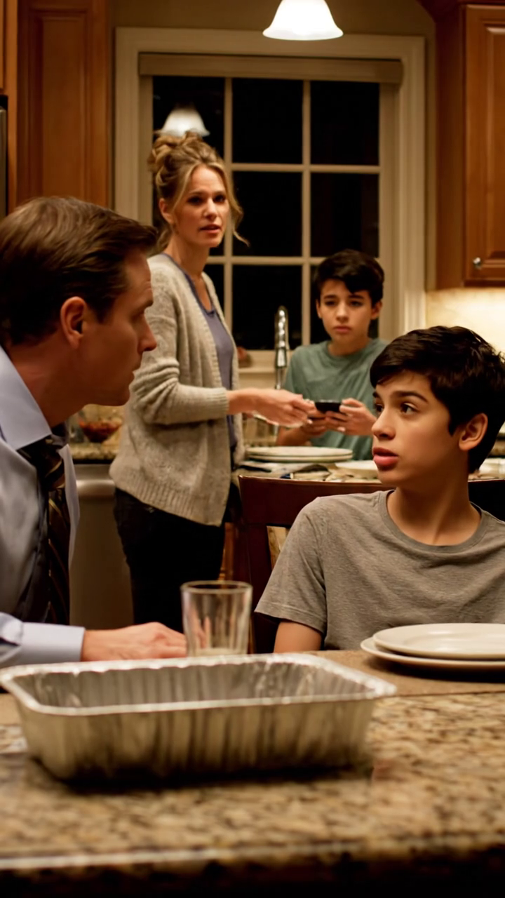 Vous n'êtes pas de la famille, vous payez juste pour des choses, mes beau-fils ont dit au cours du dîner, et quand ma femme les a défendus, j'ai pris une décision tranquille qui a retourné toute la maison à l'envers ...