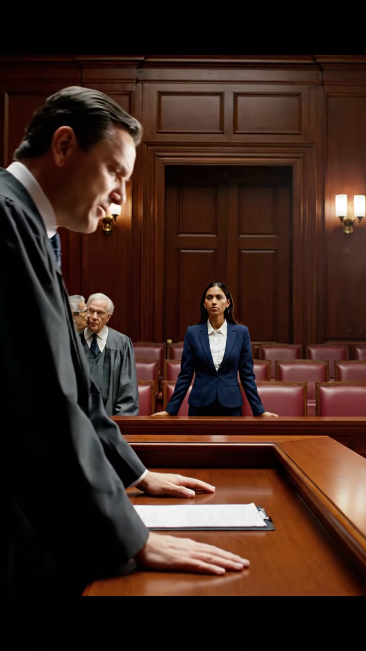 La famille a dit que j'avais échoué Puis le juge m'a demandé de prendre le banc lui-même...