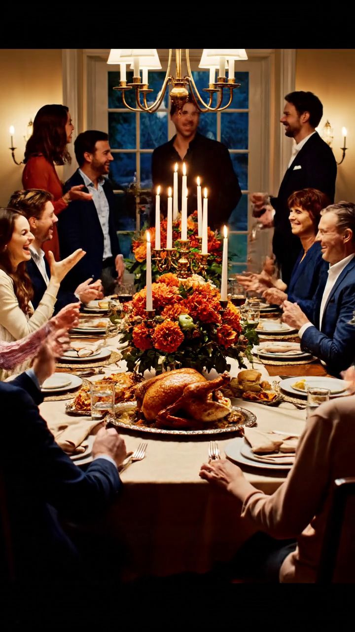 Le soir de l'Action de grâces, mon fils n'a pas sorti ma chaise, mon verre d'eau a été sauté, et la dernière tranche de tarte à la citrouille m'a été poussée comme des restes pendant que toute la table parlait d'une maison du lac, d'un voyage de ski, et de leur rénovation printanière le lendemain matin, chaque récit qu'ils avaient vécu s'est tu en même temps, et cette fois personne ne riait si facilement News