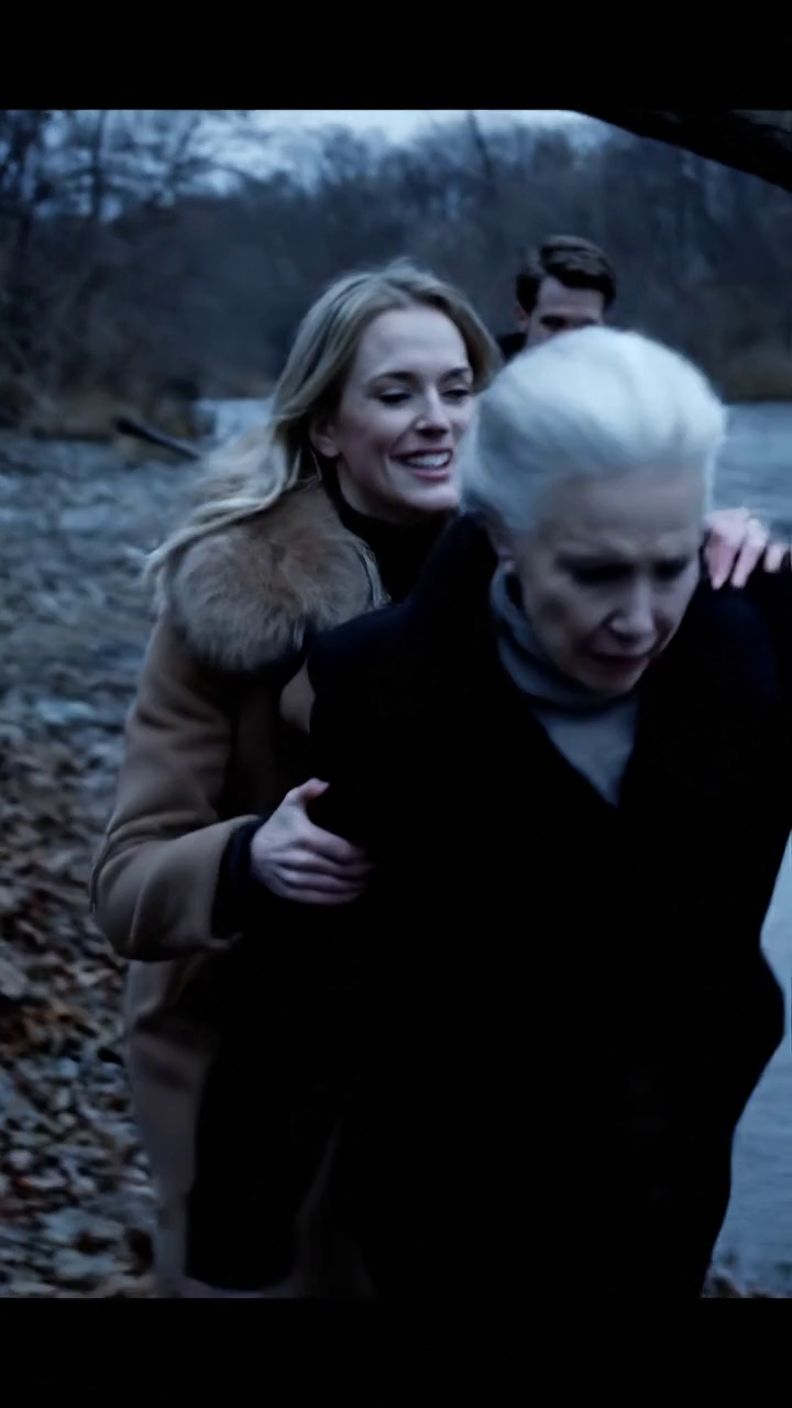 J'entendis ma belle-fille se pencher près et murmurer: «Bonjour, rivière. Puis ses mains ont poussé l'air froid, une violente éclaboussure, et le monde m'a avalé tout entier. Par le flou, j'ai vu mon fils à la banque, souriant comme s'il avait déjà encaissé mes funérailles. «C'est fait, a-t-il dit, même pas murmurer. Ils pensaient que mes 80 millions étaient morts avec moi. Mais cette nuit-là... j'ai séché, changé de vêtements, et je me suis assis dans ma chaise préférée en attendant que la porte s'ouvre.