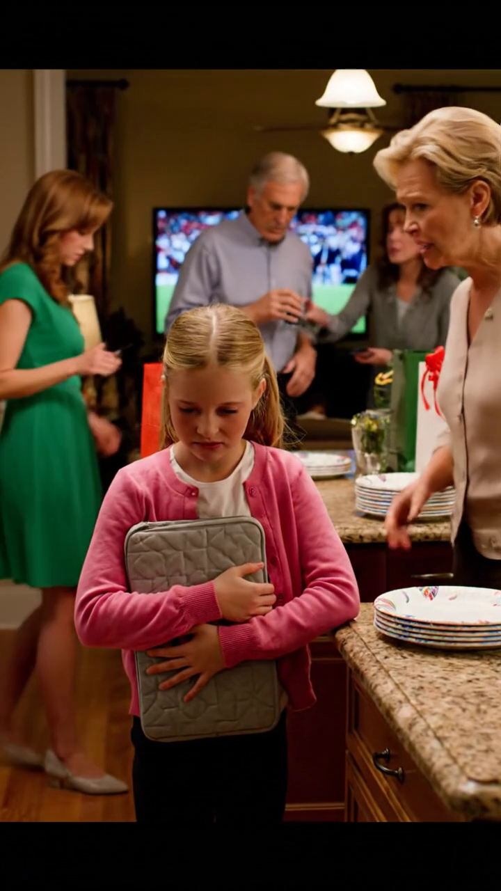 Ma belle-mère a demandé à ma fille de 9 ans de remettre son MacBook $1600 à son cousin comme un don. Puis elle l'a regardée droit et a dit, Si vous ne savez pas comment partager, alors peut-être que vous ne devriez plus m'appeler grand-mère. C'est là que mon mari s'est finalement levé. Toute la pièce a failli se taire alors que ses parents ont soudainement changé d'expression... Nouvelles