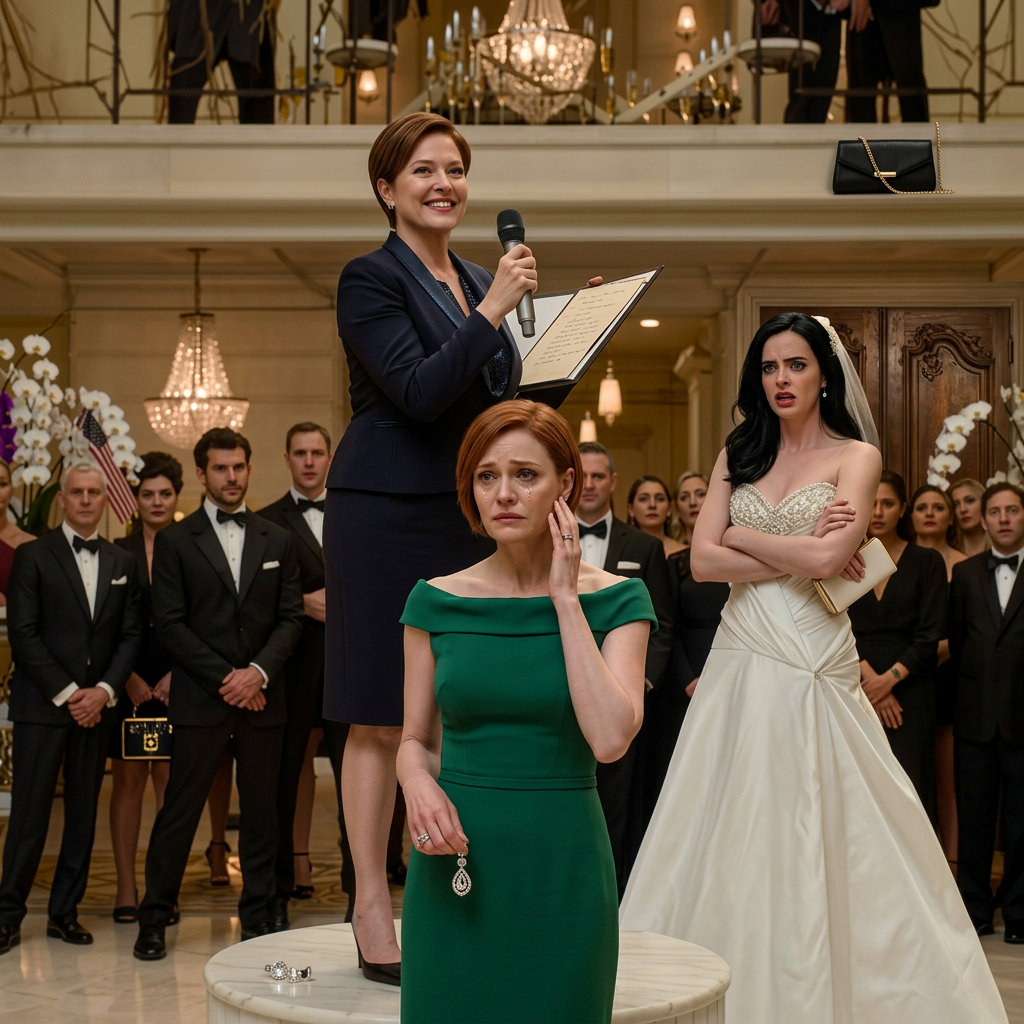 Lors du mariage de ma sœur, devant près de 200 invités, composés d'avocats, de juges et de croûte supérieure de Boston, mes parents m'ont fourré un ensemble de papiers et m'ont demandé de signer mon penthouse de 2 millions de dollars comme cadeau de mariage, j'ai dit non, ma mère m'a frappé si fort que ma boucle d'oreille a volé sur le sol en marbre, je l'ai simplement plié, je l'ai pris, je suis sorti, j'ai fait un appel, et une heure plus tard elle a commencé à perdre le contrôle News