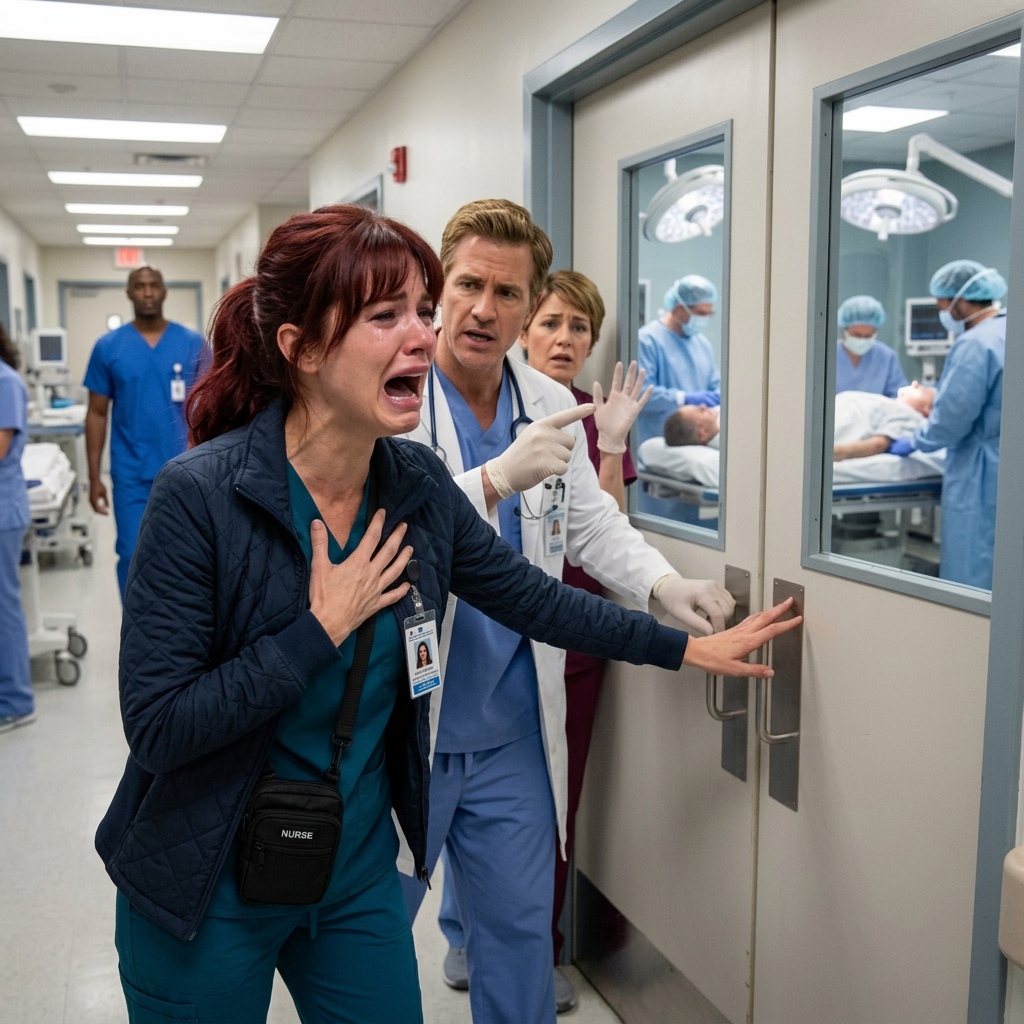 Mon mari et ma belle-soeur ont été précipités inconscients à l'hôpital où je travaille. Quand j'ai essayé de les voir, le docteur m'a arrêté et m'a dit :