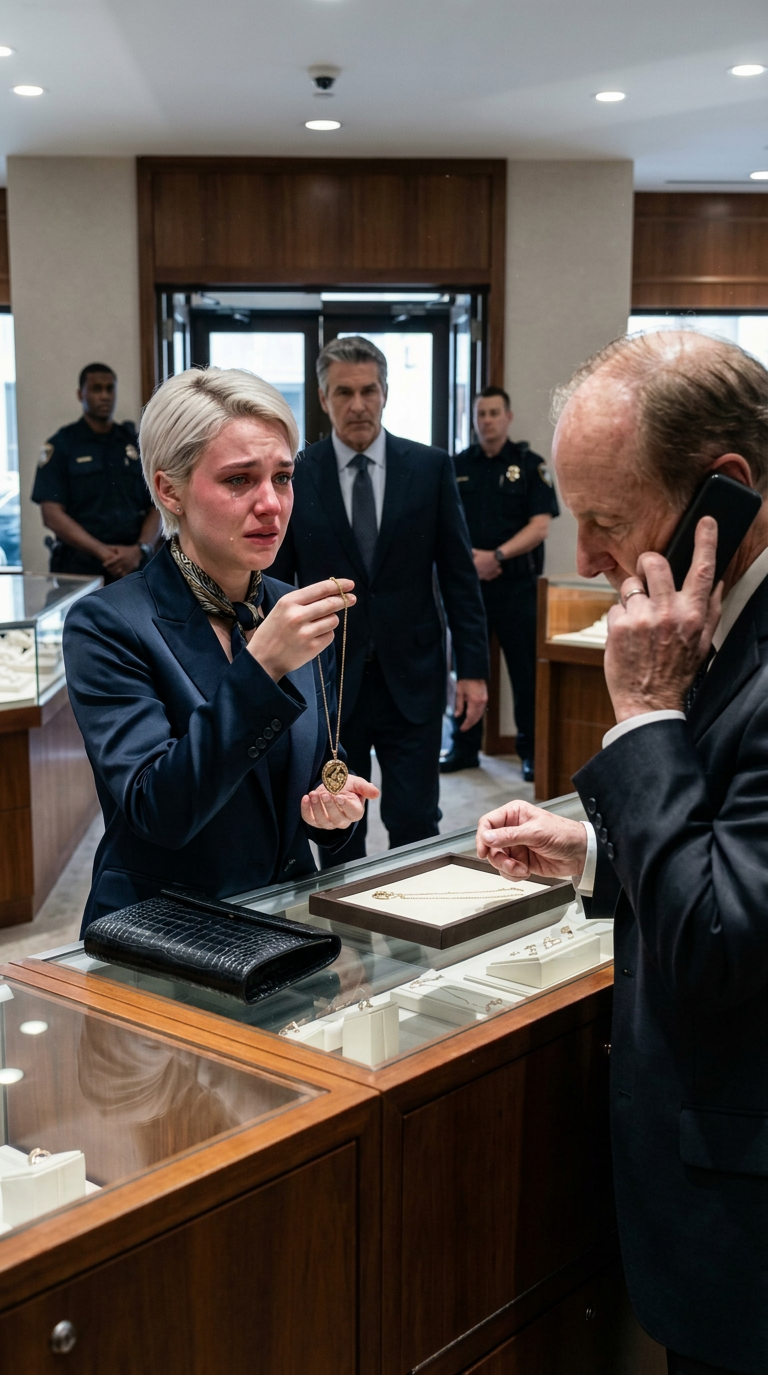 Après le divorce, je suis sorti avec rien d'autre qu'un téléphone fissuré et mon vieux collier mère, ma dernière chance de payer le loyer. Le bijoutier l'a à peine regardé... puis ses mains se sont figées. Son visage était blanc. Où avez-vous eu ça ? C'est ma mère, j'ai dit. Il a trébuché et s'est étouffé, Mlle... le maître vous cherche depuis vingt ans. Et puis la porte de derrière s'est ouverte. magazine vie