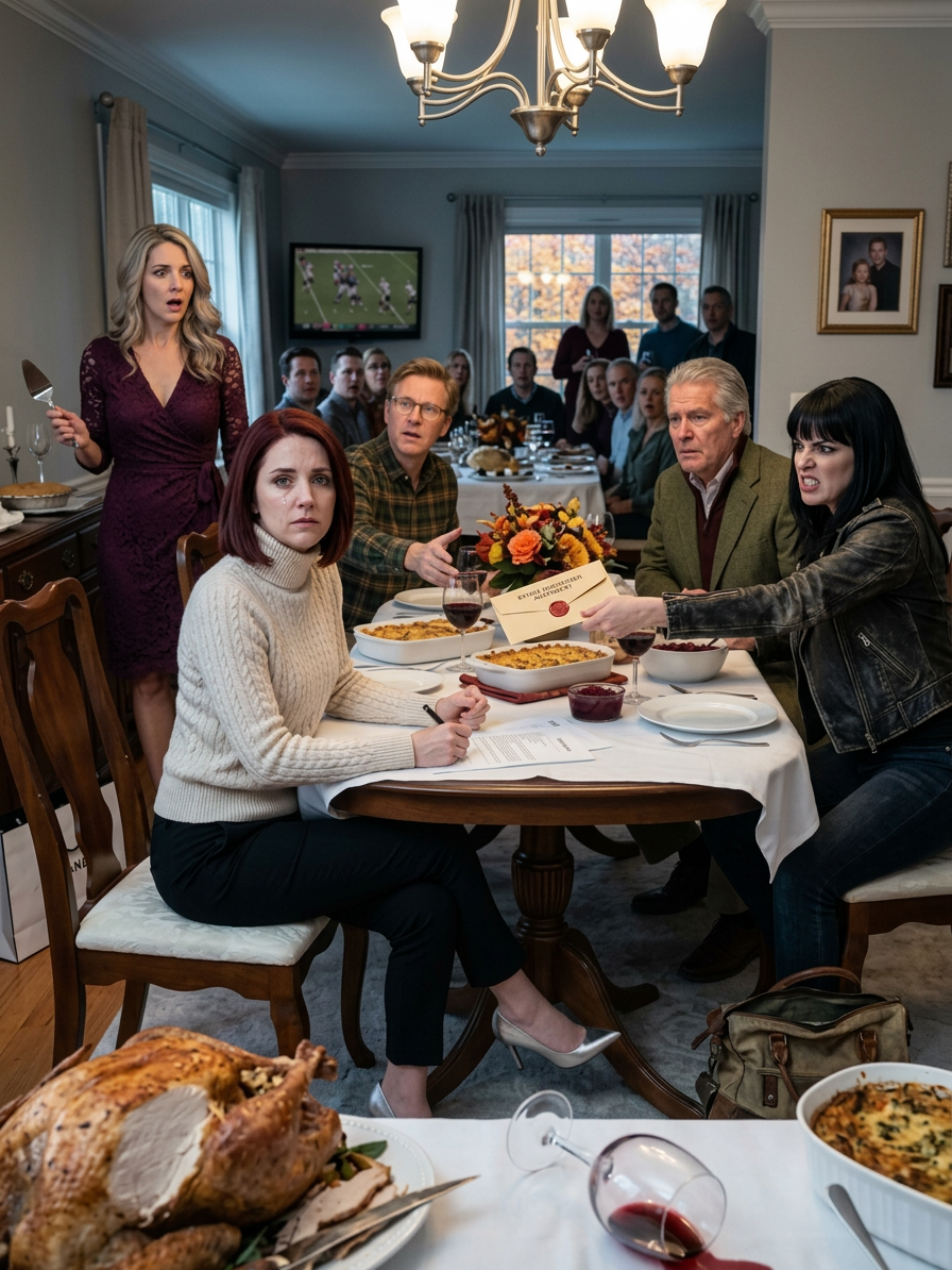 Quand mon père, en droit, n'a pas parlé de ses parents, a vu le tableau de remerciement de 22 invités, mon mari ne me regarde pas dans l'actualité.