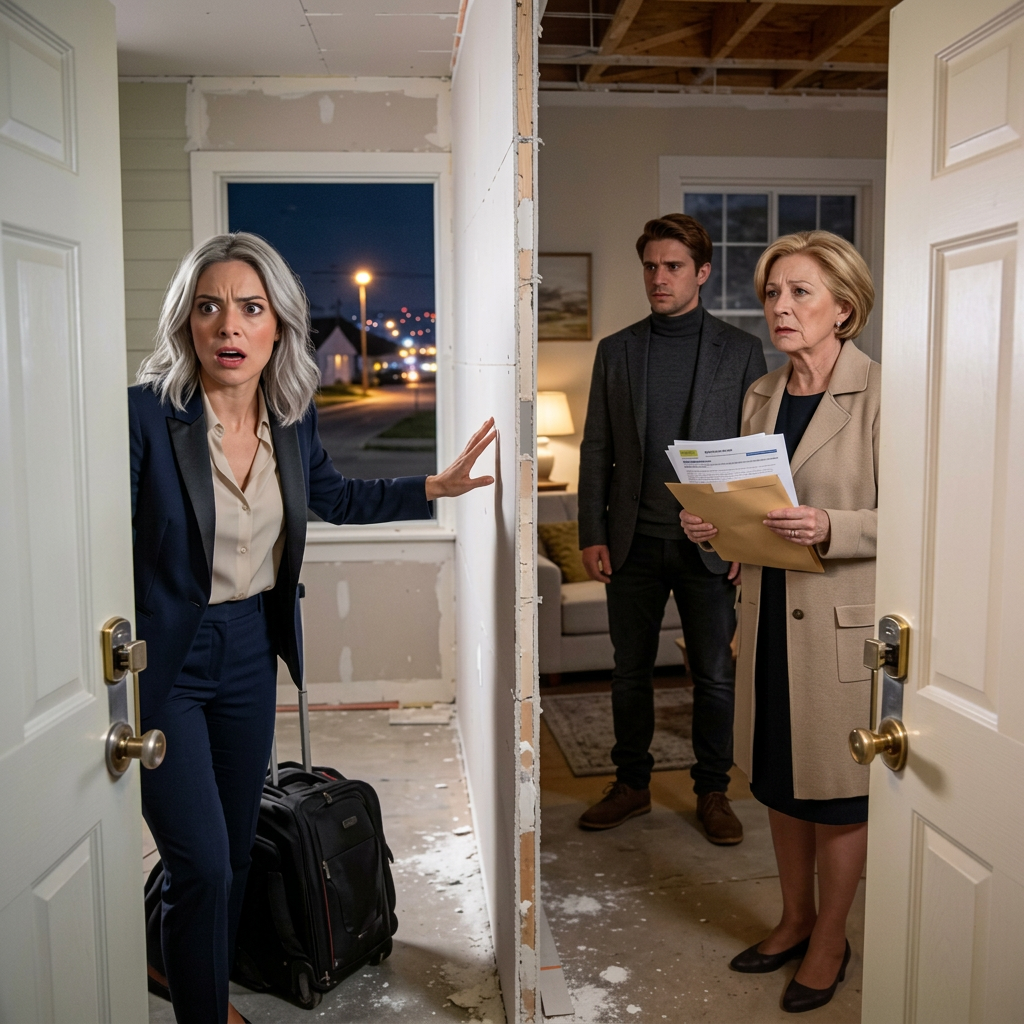 Pendant mon voyage de travail, ma belle-mère a changé notre maison en deux parties. Elle m'a demandé de payer 100 000 $ pour les changements. J'ai dit : Mais je ne suis pas marié. Elle a répondu, 'Huh?' La vérité surprenante est sortie, et son visage est devenu pâle. Rois