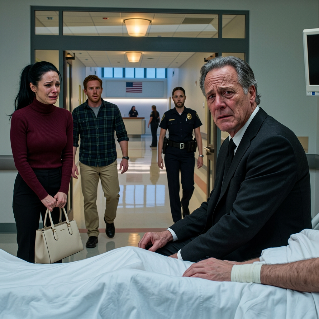 Pendant que mon fils était dans une unité de soins critiques, sa femme était dans un spa avec quelqu'un d'autre. Ce que j'ai fait ensuite...