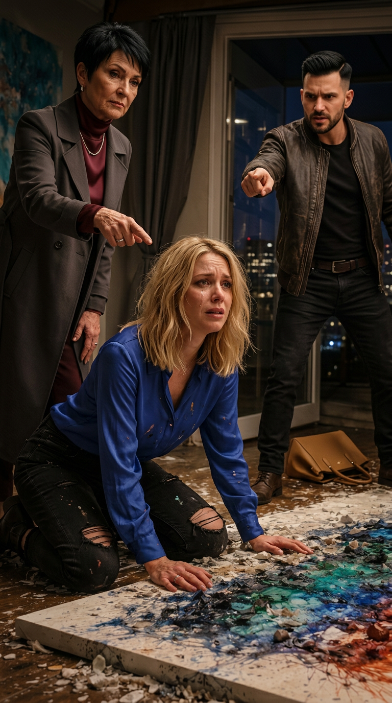 Le jour où mes 500 000 $ d'œuvres ont été détruites, je n'ai pas perdu un morceau que j'ai perdu mon souffle, mon avenir et ma foi en la sécurité. Ma belle-mère est apparue avec un sourire satisfait. Mais quand Daniel est entré, sa voix est devenue froide. Rois