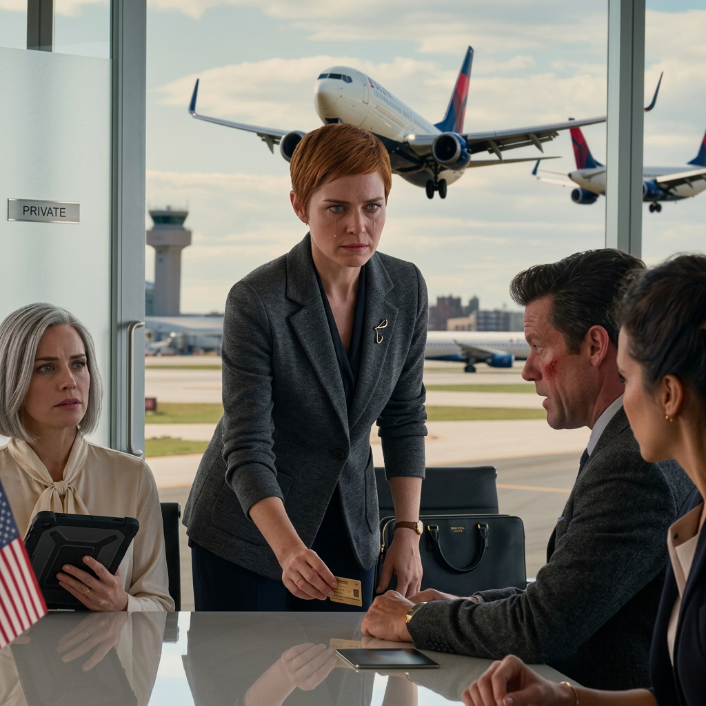 Après 10 ans sur les routes qui ont maintenu Morrison Aviation en vie, j'ai été viré par le fils du PDG, parce que sa copine influenceuse voulait mon travail. J'ai glissé mon badge sur la table et j'ai dit : 