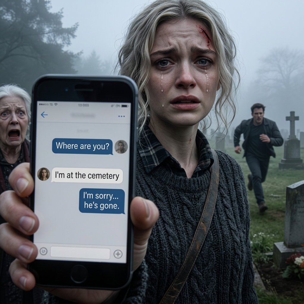 Mon mari a quitté les funérailles de mon père pour voyager avec sa maîtresse. Mais à 3 heures du matin J'ai reçu un message de mon père, ma fille, c'est moi, papa. Venez au cimetière immédiatement et très tranquillement. Nouvelles