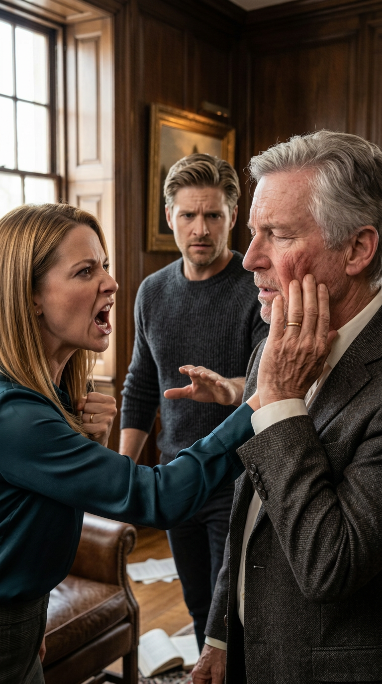 Après les funérailles de ma mère, mon beau-père m'a forcé à remettre l'héritage de 50 millions de dollars à son fils ou à quitter la maison. Je l'ai giflé et j'ai quitté la maison, mais le lendemain, mon beau-père m'a appelé en panique parce que... Rois