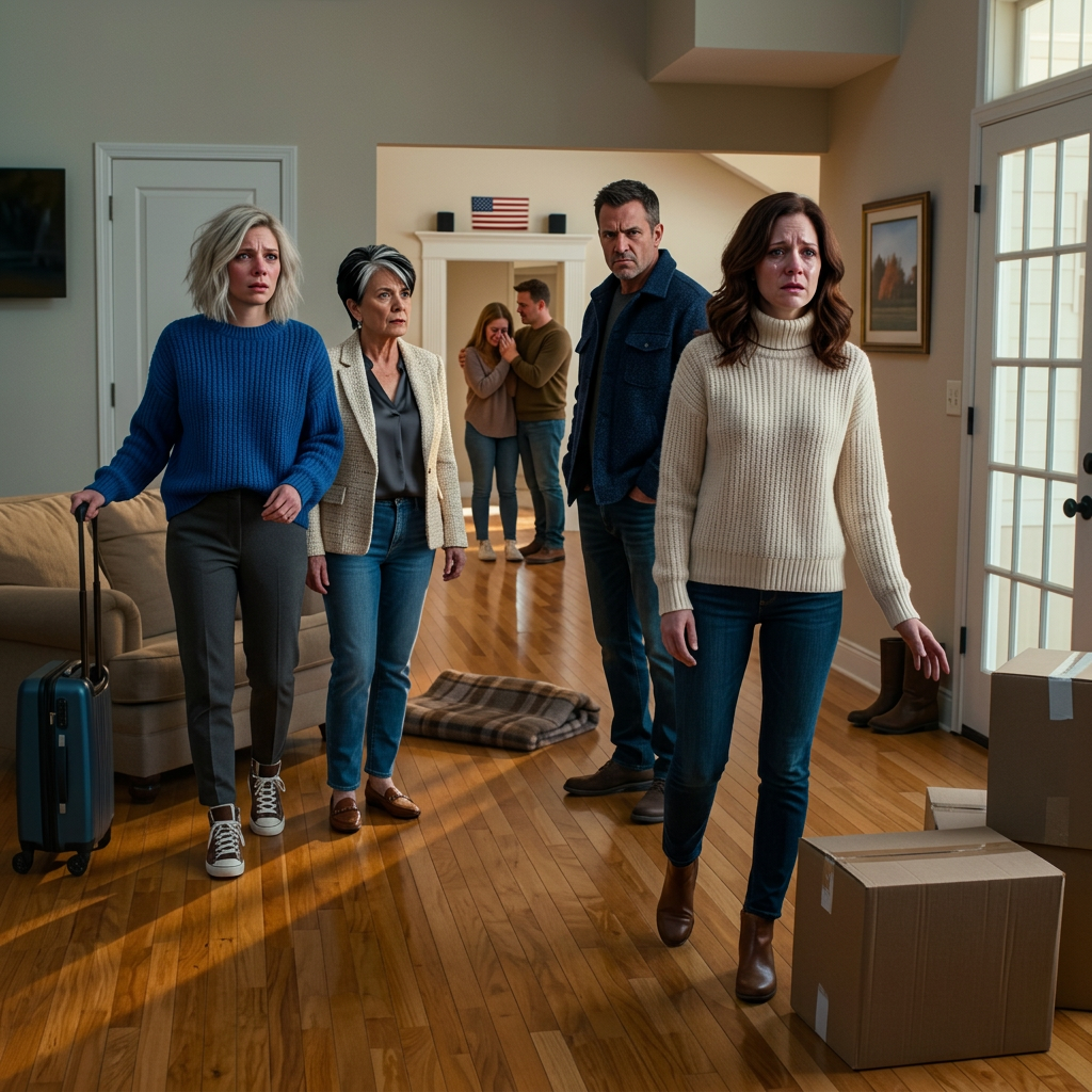 Ma mère a dit que tu avais 48 heures pour sortir tes trucs. Cette maison est votre sœur maintenant. Je suis resté silencieux et j'ai mis une horloge. Nouvelles